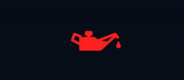 Oil warning light