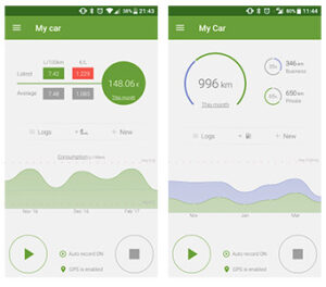 Vehicle Trip Logbook Tracker