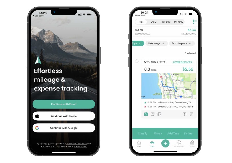 Everlance app