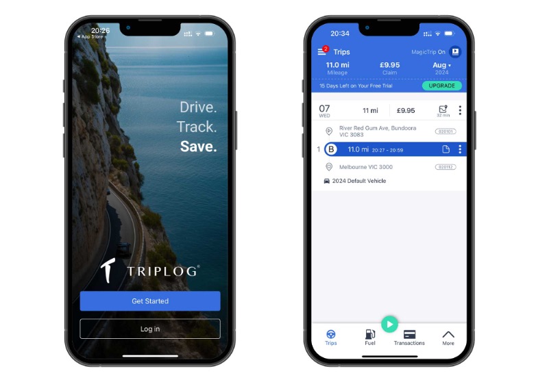 Triplog app