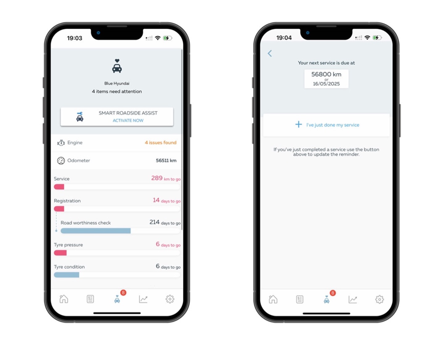 GOFAR App reminders and notifications